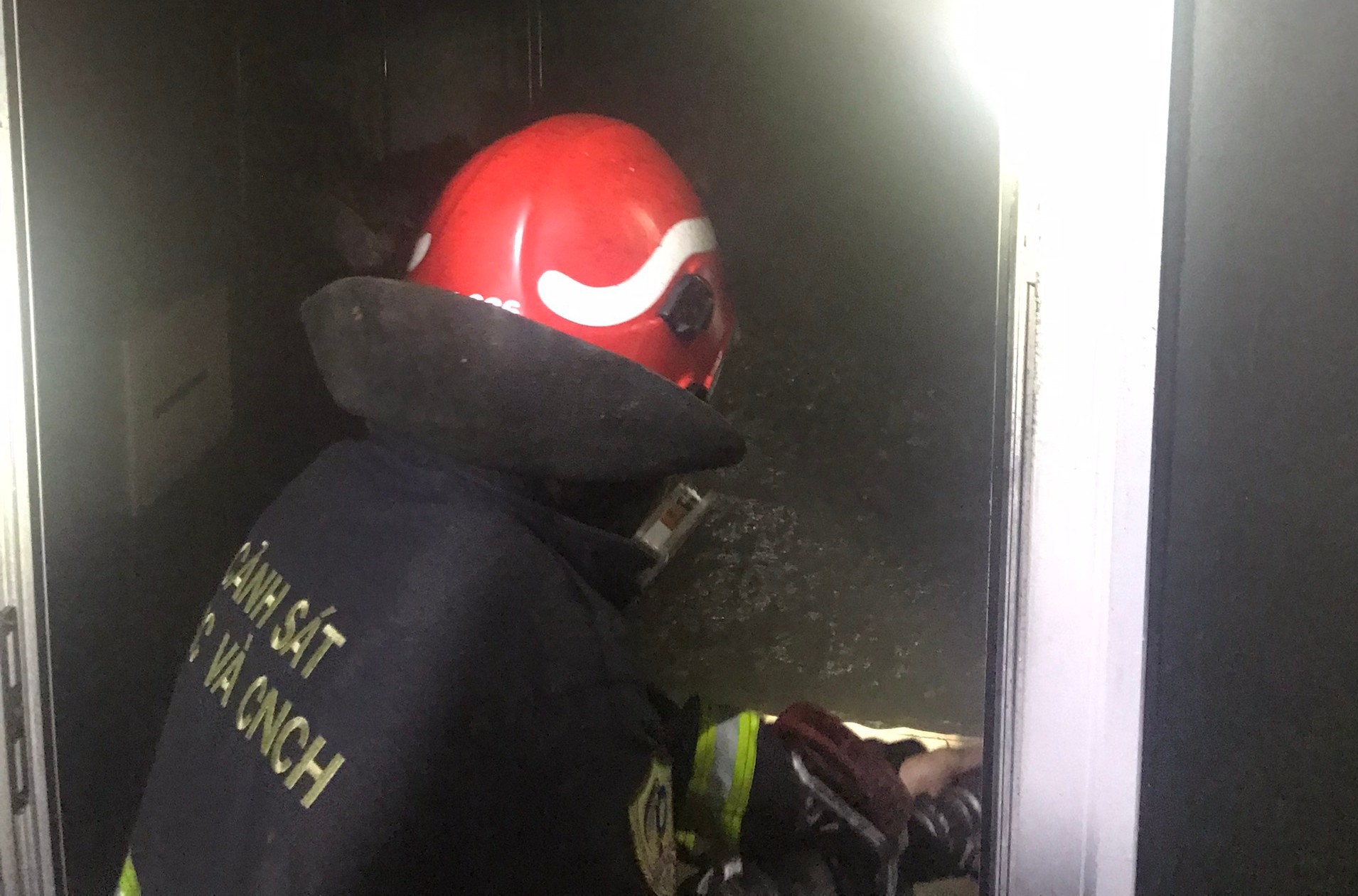 Thông tin về vụ cháy ở đô thị Nam Sông Lạch Tray (Dương Kinh)